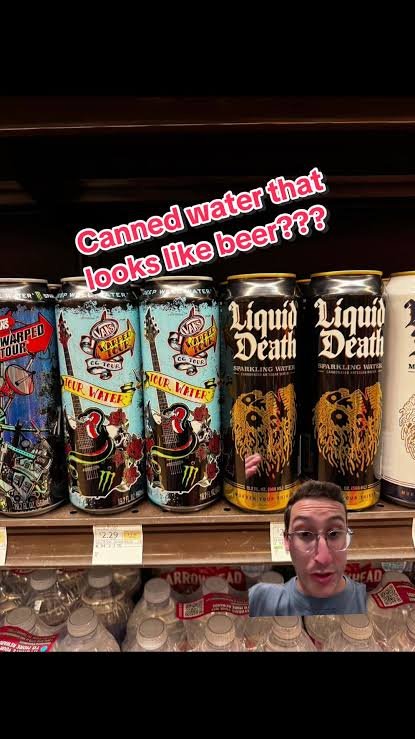 Liquid Death: Canned Water That Looks Like Beer